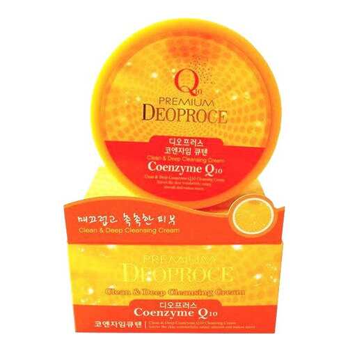 Крем для лица Deoproce Clean & Deep Coenzyme Q10 Cleansing 300 мл в Магнит Косметик