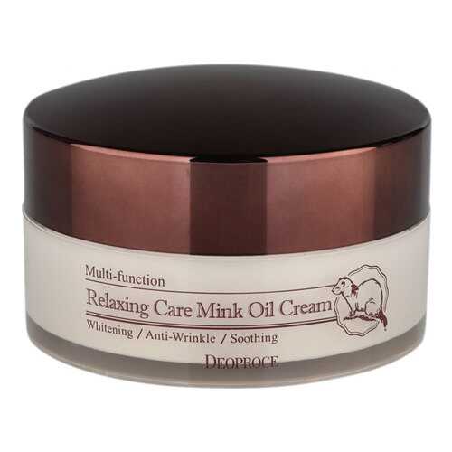 Крем для лица Deoproce Relaxing Care Mink Oil 100 г в Магнит Косметик