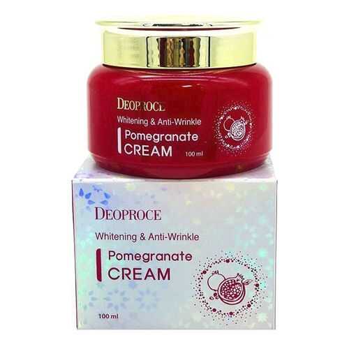 Крем для лица Deoproce Whitening & Anti-Wrinkle Pomegranate Cream 100 мл в Магнит Косметик