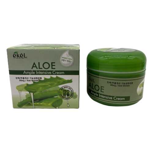 Крем для лица Ekel ALOE AMPULE INTENSIVE CREAM 70 мл в Магнит Косметик