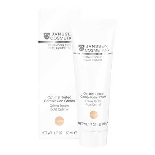 Крем для лица Janssen Optimal Tinted Complexion SPF 10 Medium 50 мл в Магнит Косметик