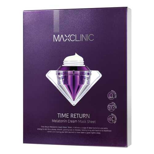 Крем для лица Maxclinic Time Return Melatonin Cream Mask Sheet 28 мл в Магнит Косметик