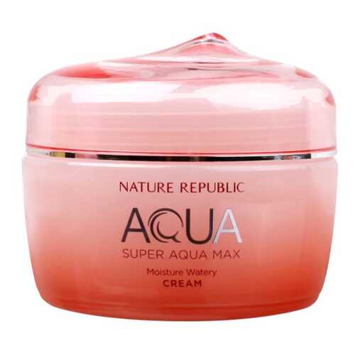 Крем для лица NATURE REPUBLIC super aqua max moisture watery cream 80 мл в Магнит Косметик