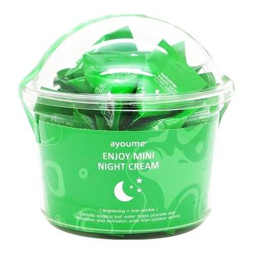 Крем для лица ночной AYOUME ENJOY MINI NIGHT CREAM 3гр*30 в Магнит Косметик