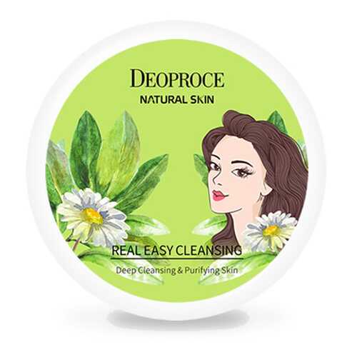 Крем для лица очищающий DEOPROCE NATURAL SKIN REAL EASY CLEANSING 100гр в Магнит Косметик