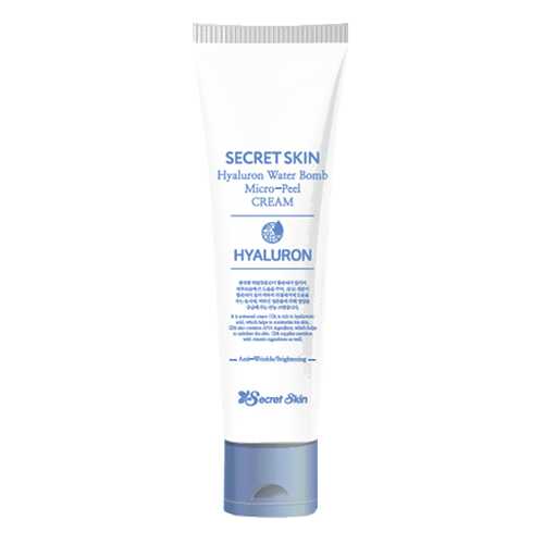 Крем для лица с эффектом микропилинга Secret Skin Hyaluron Water Bomb Micro Peel Cream в Магнит Косметик