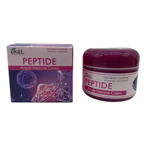 Крем для лица с пептидами Ekel Peptide Ample Intensive Cream 100гр в Магнит Косметик