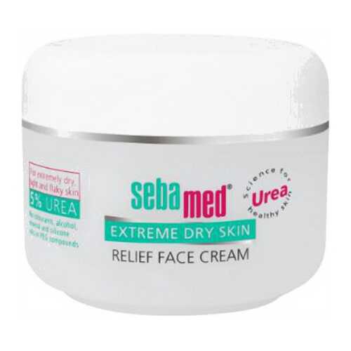 Крем для лица Sebamed Extreme Dry Skin Relief Face Cream 5% Urea 50 мл в Магнит Косметик