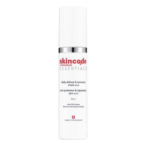 Крем для лица Skincode Essentials Daily Defense And Recovery Cream SPF30 50 мл в Магнит Косметик