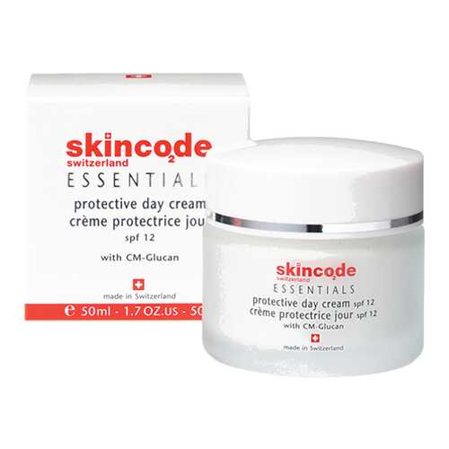 Крем для лица Skincode Essentials Protective Day Cream SPF12 50 мл в Магнит Косметик