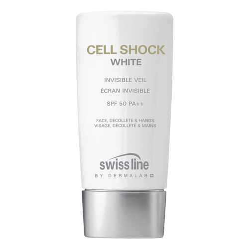 Крем для лица Swiss Line Cell Shock White Invisible Veil SPF 50 65 мл в Магнит Косметик