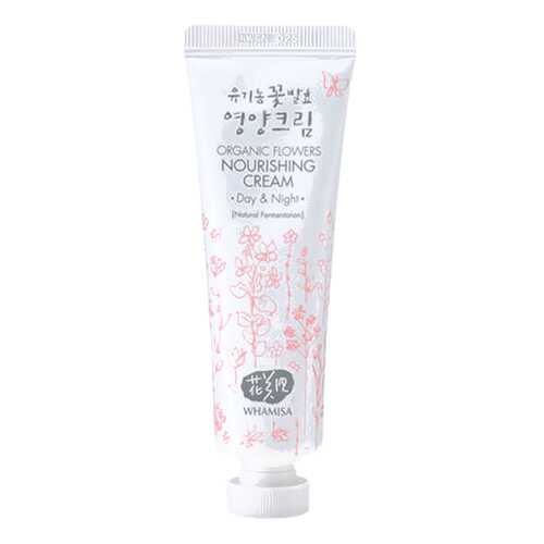 Крем для лица Whamisa Organic Flowers Nourishing Cream 50 мл в Магнит Косметик