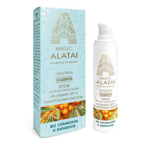 Крем для лица Защита для всех типов кожи Magic Alatai 40 мл в Магнит Косметик