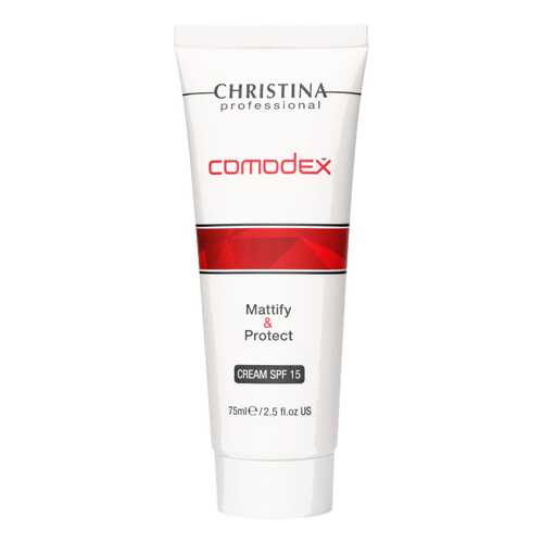 Крем матирующий защитный Christina Comodex Mattify & Protect Cream SPF 15, 75 мл в Магнит Косметик