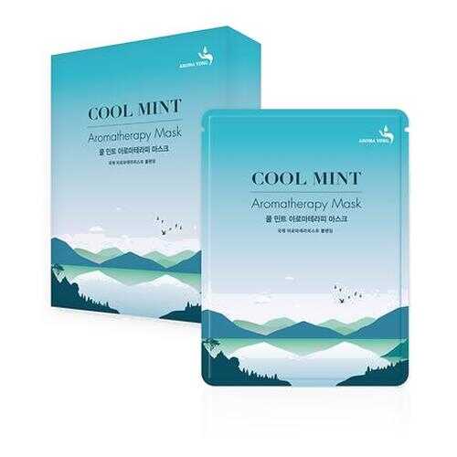 Маска ароматерапия Свежая мята Aroma Yong Cool Mint Aromatherapy Mask, 27 гр в Магнит Косметик