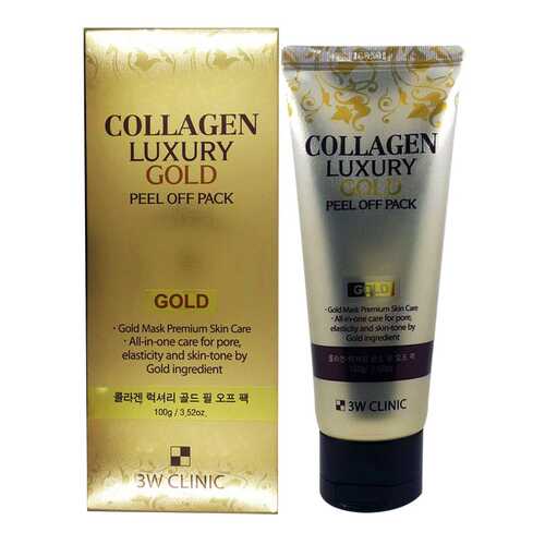 Маска для лица 3W Clinic Collagen & Luxury Gold Peel Off Pack 100 г в Магнит Косметик