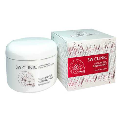 Маска для лица 3W Clinic Snail Mucus Sleeping Pack 100 мл в Магнит Косметик