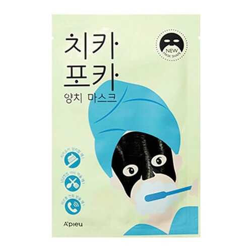 Маска для лица A'Pieu Chi Ka Po Ka Tooth Brushing Mask 17 г в Магнит Косметик