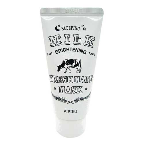 Маска для лица A'Pieu Fresh Mate Sleeping Milk Brightening Mask 50 мл в Магнит Косметик