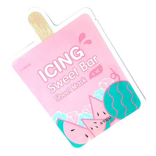 Маска для лица A'Pieu Icing Sweet Bar Sheet Mask Watermelon 21 г в Магнит Косметик