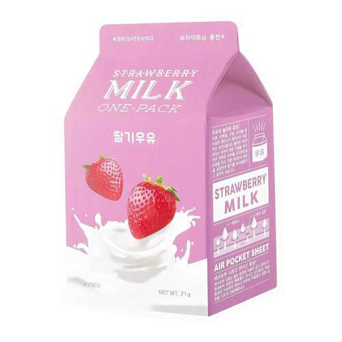 Маска для лица A'pieu Strawberry Milk One-Pack 21 г в Магнит Косметик