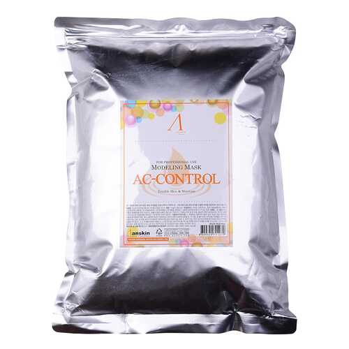 Маска для лица Anskin AC Control Modeling Mask Refill 1000 г в Магнит Косметик