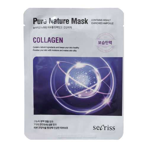 Маска для лица Anskin Secriss Pure Nature Mask Pack Collagen 25 мл в Магнит Косметик