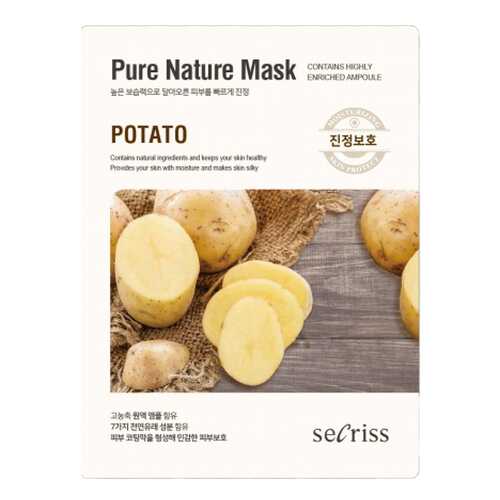 Маска для лица Anskin Secriss Pure Nature Mask Pack Potato 25 мл в Магнит Косметик