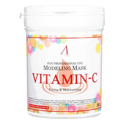 Маска для лица Anskin Vitamin-C Modeling Mask Container 240 гр в Магнит Косметик