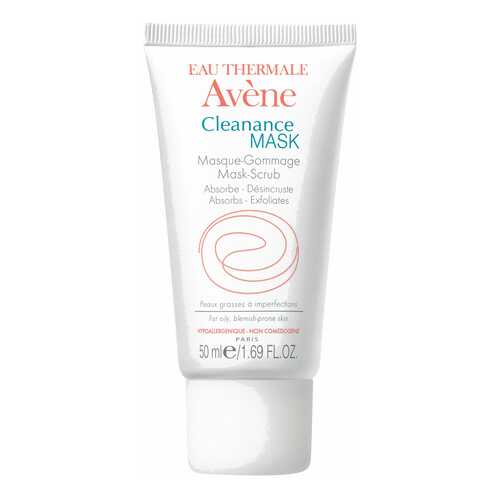 Маска для лица Avene Cleanance Mask Scrub Mask 50 мл в Магнит Косметик