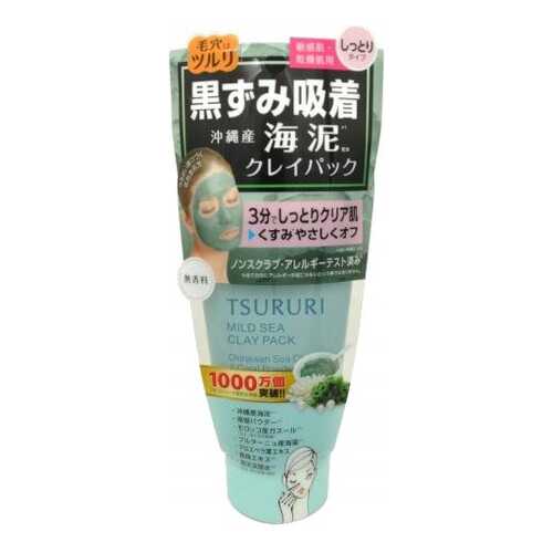 Маска для лица B&C Laboratories Tsururi Mild Sea Clay Pack 150 мл в Магнит Косметик