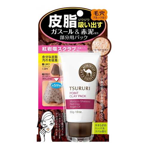 Маска для лица B&C Laboratories Tsururi Point Clay Pack 55 мл в Магнит Косметик