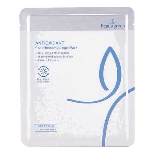 Маска для лица BeauuGreen Antioxidant Glutathione Hydrogel Mask 1 шт в Магнит Косметик
