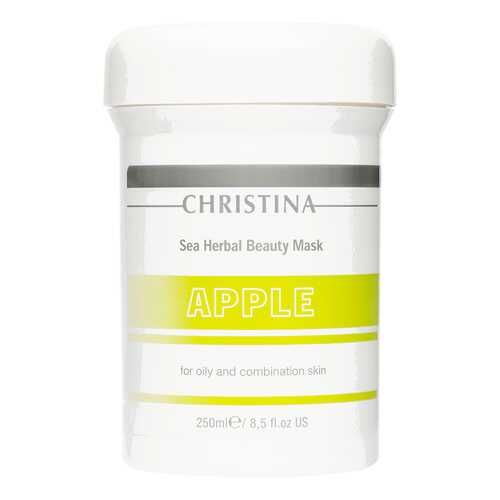 Маска для лица Christina Sea Herbal Beauty Mask Green Apple 250 мл в Магнит Косметик