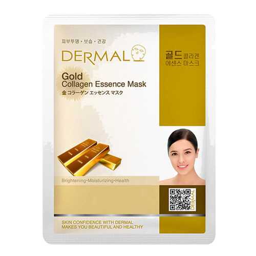 Маска для лица Dermal Gold Collagen Essence Mask 23 мл в Магнит Косметик