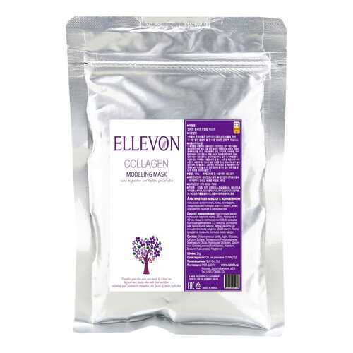 Маска для лица Ellevon Collagen Modeling Mask 1000 г в Магнит Косметик
