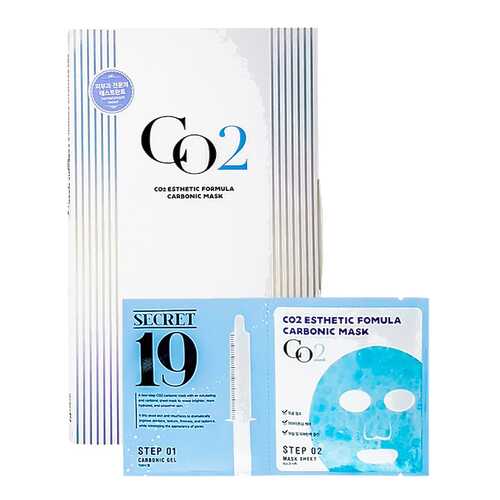 Маска для лица Esthetic House CO2 Esthetic Formular Carboxy Mask Sheet 1 маска 1 гель в Магнит Косметик