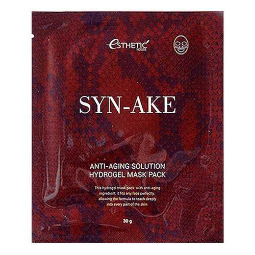 Маска для лица Esthetic House Syn-Ake Anti-Aging Solution Hydrogel Mask Pack 28 мл в Магнит Косметик