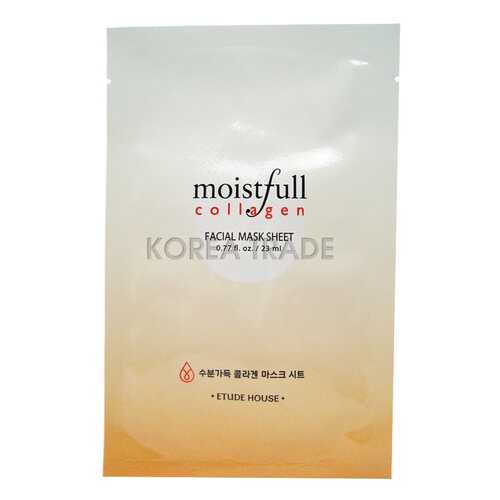 Маска для лица Etude House Moistfull Collagen Mask Sheet 23 г в Магнит Косметик