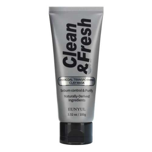 Маска для лица Eunyul Clean & Fresh Charcoal Transforming Clay Mask 100 г в Магнит Косметик