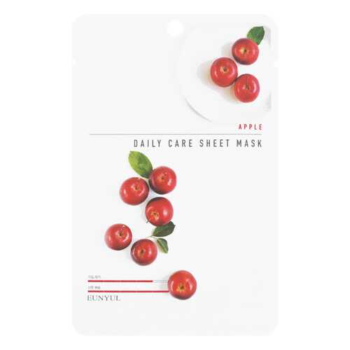 Маска для лица Eunyul Daily Care Sheet Mask Apple 22 г в Магнит Косметик