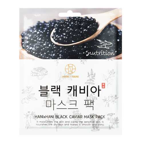 Маска для лица HANIxHANI Black Caviar Mask Pack 25 мл в Магнит Косметик