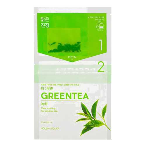 Маска для лица Holika Holika Instantly Brewing Green Tea 29 мл в Магнит Косметик