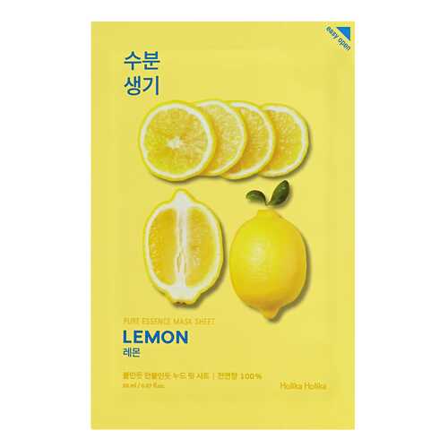 Маска для лица Holika Holika Pure essence Mask Sheet Lemon 20 мл в Магнит Косметик