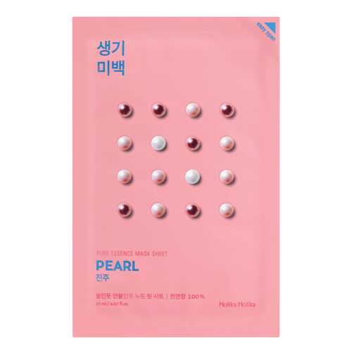 Маска для лица Holika Holika Pure essence Mask Sheet Pearl 20 мл в Магнит Косметик