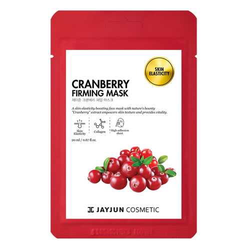 Маска для лица JayJun Cranberry Firming Mask 20 мл в Магнит Косметик