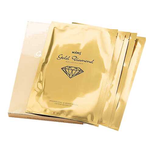 Маска для лица Kims Gold Diamod 5 шт. в Магнит Косметик