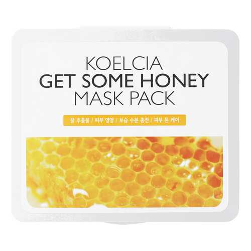Маска для лица Koelcia Get Some Honey Mask Pack 30 шт в Магнит Косметик