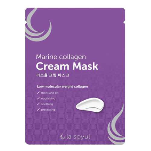 Маска для лица La Soyul Marine Collagen 28 мл в Магнит Косметик
