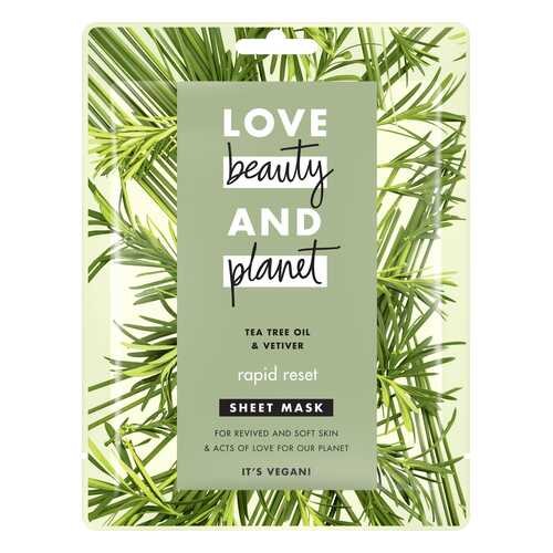 Маска для лица Love Beauty&Planet Быстрая перезагрузка 1 шт в Магнит Косметик